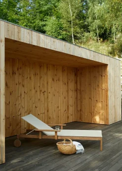 Fritz Hansen Solvogne/Liggestole<Skagerak Pelagus Solseng fra