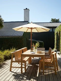 Fritz Hansen Havestole<Skagerak Plank Stol fra