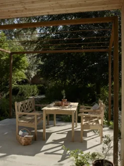 Fritz Hansen Havemøbelsæt<Skagerak Skagen Sæt i teak fra