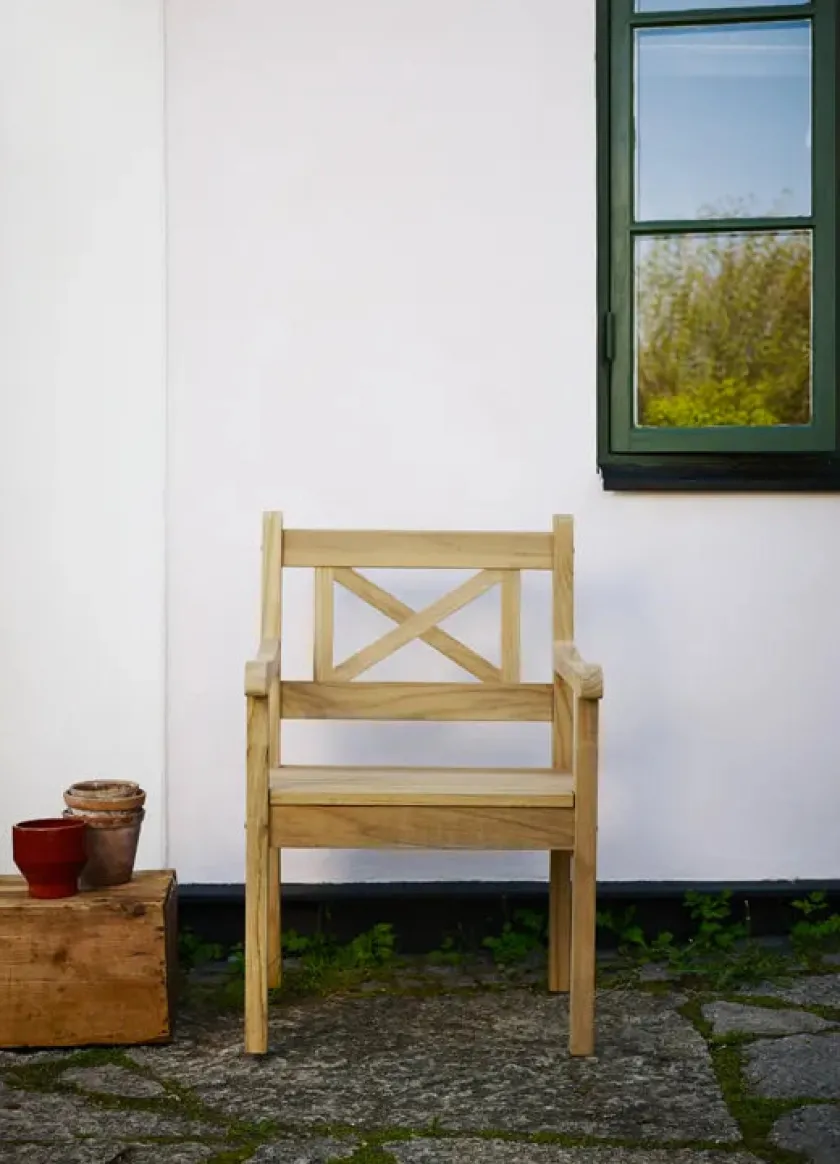 Fritz Hansen Havemøbelsæt<Skagerak Skagen Sæt i teak fra