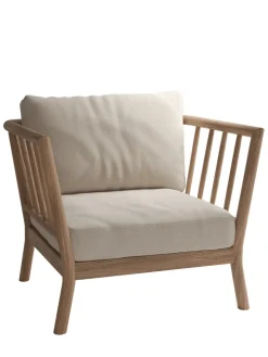 Fritz Hansen Udendørs Loungemøbler|Havestole<Skagerak Tradition Loungestol fra