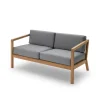 Fritz Hansen Udendørs Loungemøbler<Skagerak Virkelyst 2 pers. Sofa, Ash fra