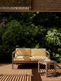 Fritz Hansen Udendørs Loungemøbler<Skagerak Virkelyst 2 pers. Sofa, Ash fra