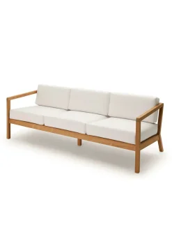 Fritz Hansen Udendørs Loungemøbler<Skagerak Virkelyst 3 pers. Sofa, White fra