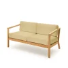 Fritz Hansen Udendørs Loungemøbler<Skagerak Virkelyst 2 pers. Sofa, Honey Yellow fra