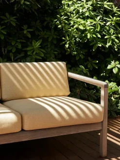 Fritz Hansen Udendørs Loungemøbler<Skagerak Virkelyst 3 pers. Sofa, Charcoal fra