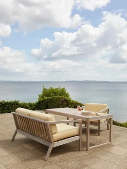 Fritz Hansen Udendørs Loungemøbler<Skagerak Virkelyst 2 pers. Sofa, White fra