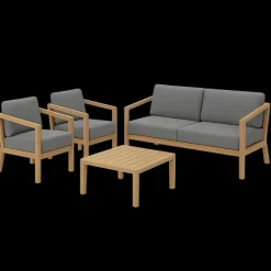 Fritz Hansen Havemøbelsæt<Skagerak Virkelyst sæt inkl. bord fra