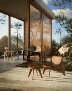 Tom Dixon Skamler|Puffer<Slab Ottoman fra