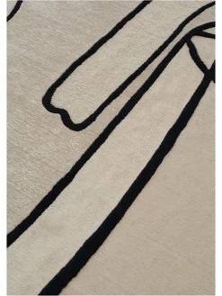 Linie Design Gulvtæpper<Slanted Self vægtæppe, 190 x 230 cm fra