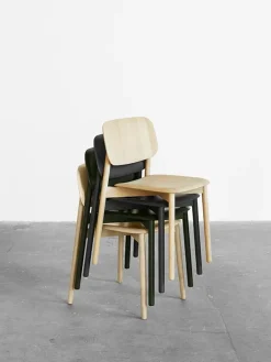 HAY Spisebordsstole<Soft Edge spisestol, træben fra