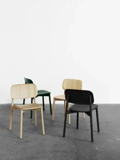 HAY Spisebordsstole<Soft Edge spisestol, træben fra