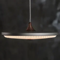 Le Klint Pendler|Spots<Soleil pendel small, lys eg, plast skærm fra