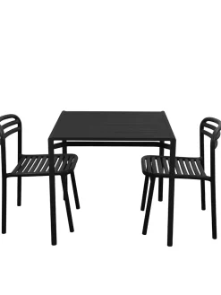 Cane-line Haveborde<Special Edition Bliss Dining Table 81x81 cm, black fra