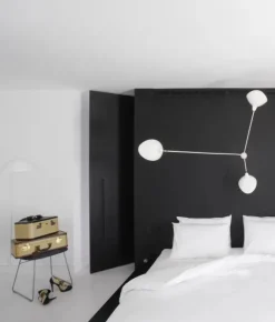 Editions Serge Mouille Væglamper|Spots<Spider Big Wall Lamp w/3 Fixed Arms af Serge Mouille