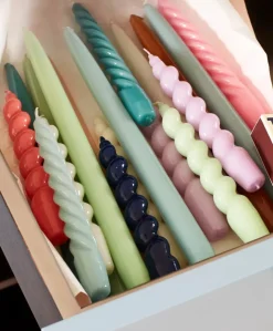 HAY Stearinlys<Spiral lys, 6 stk fra