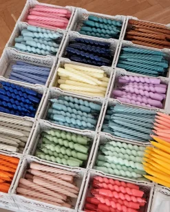 HAY Stearinlys<Spiral lys, 6 stk fra