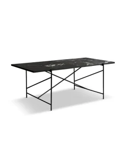 Handvärk Spiseborde<Spisebord 185, hvid marmor fra HANDVÄRK