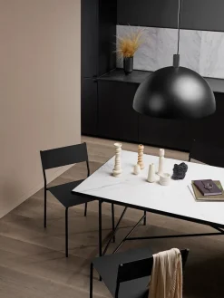 Handvärk Spiseborde<Spisebord 230, sort marmor fra HANDVÄRK