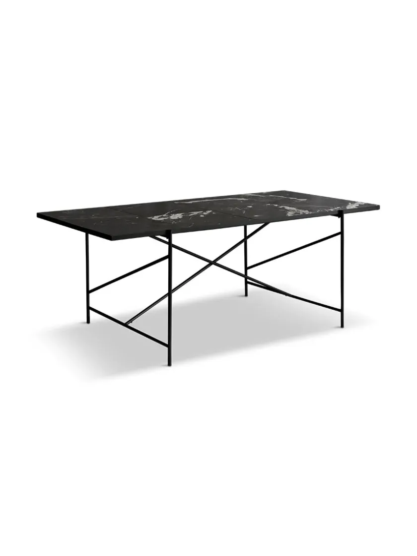 Handvärk Spiseborde<Spisebord 185, sort marmor fra HANDVÄRK