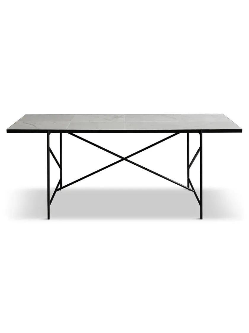 Handvärk Spiseborde<Spisebord 185, sort marmor fra HANDVÄRK