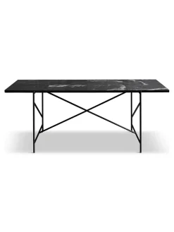 Handvärk Spiseborde<Spisebord 185, sort marmor fra HANDVÄRK