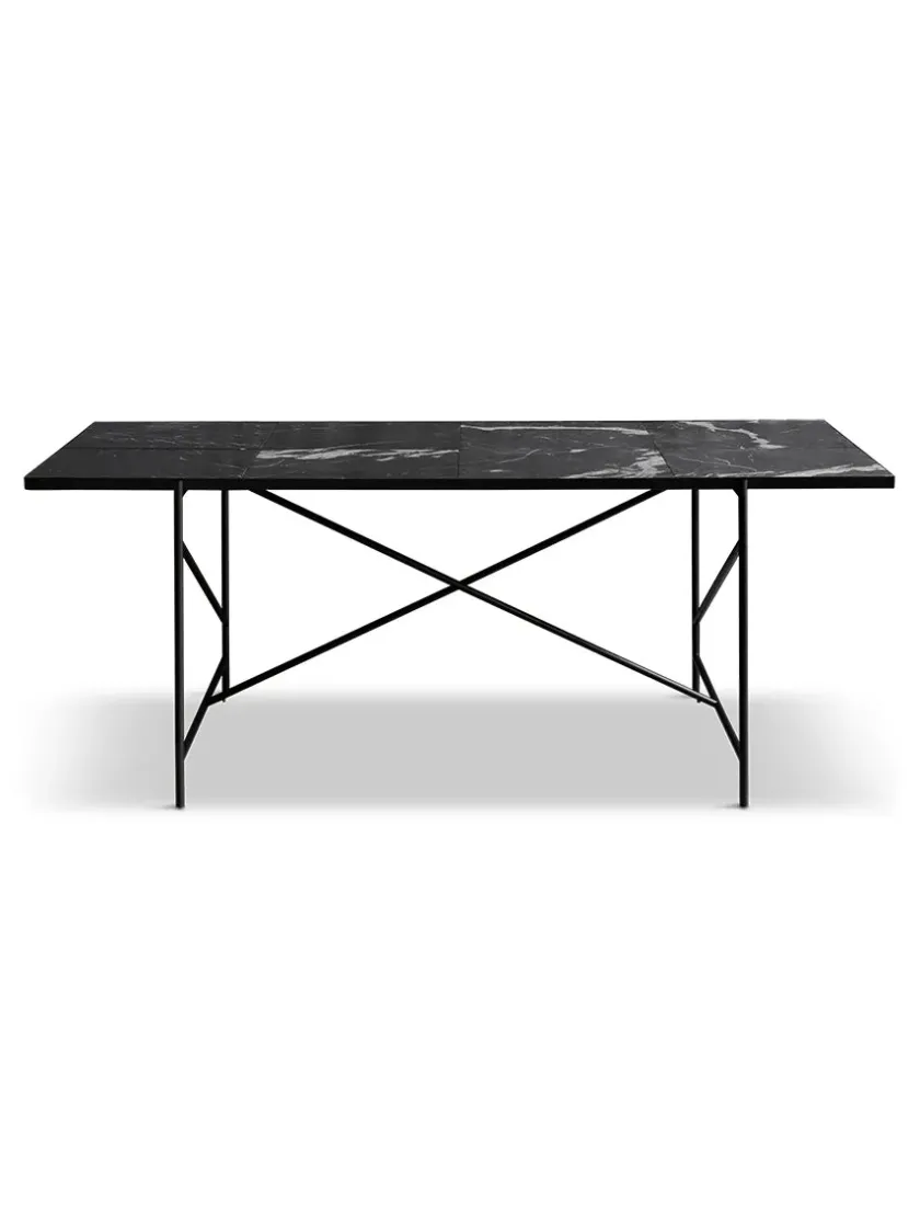 Handvärk Spiseborde<Spisebord 185, sort marmor fra HANDVÄRK
