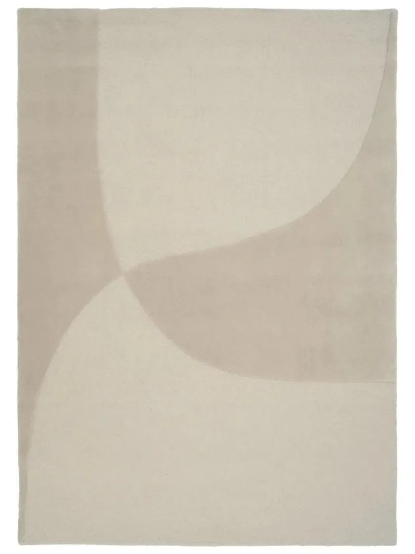 Linie Design Gulvtæpper<Split Plains Tæppe, Beige fra