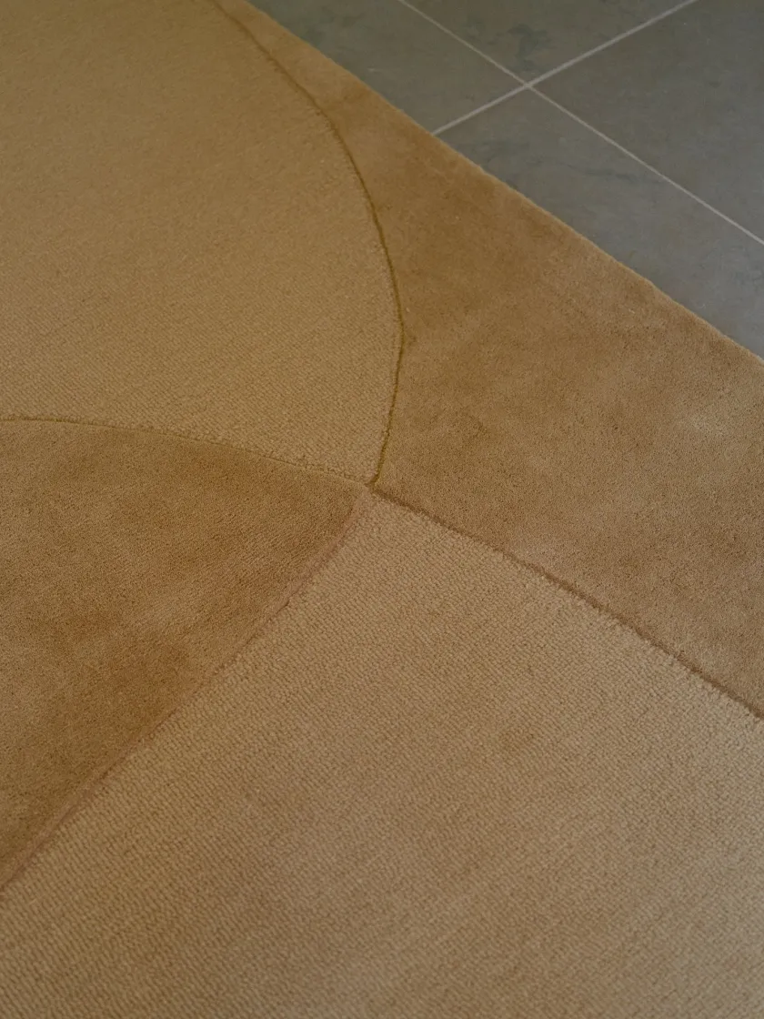 Linie Design Gulvtæpper<Split Plains Tæppe, White fra