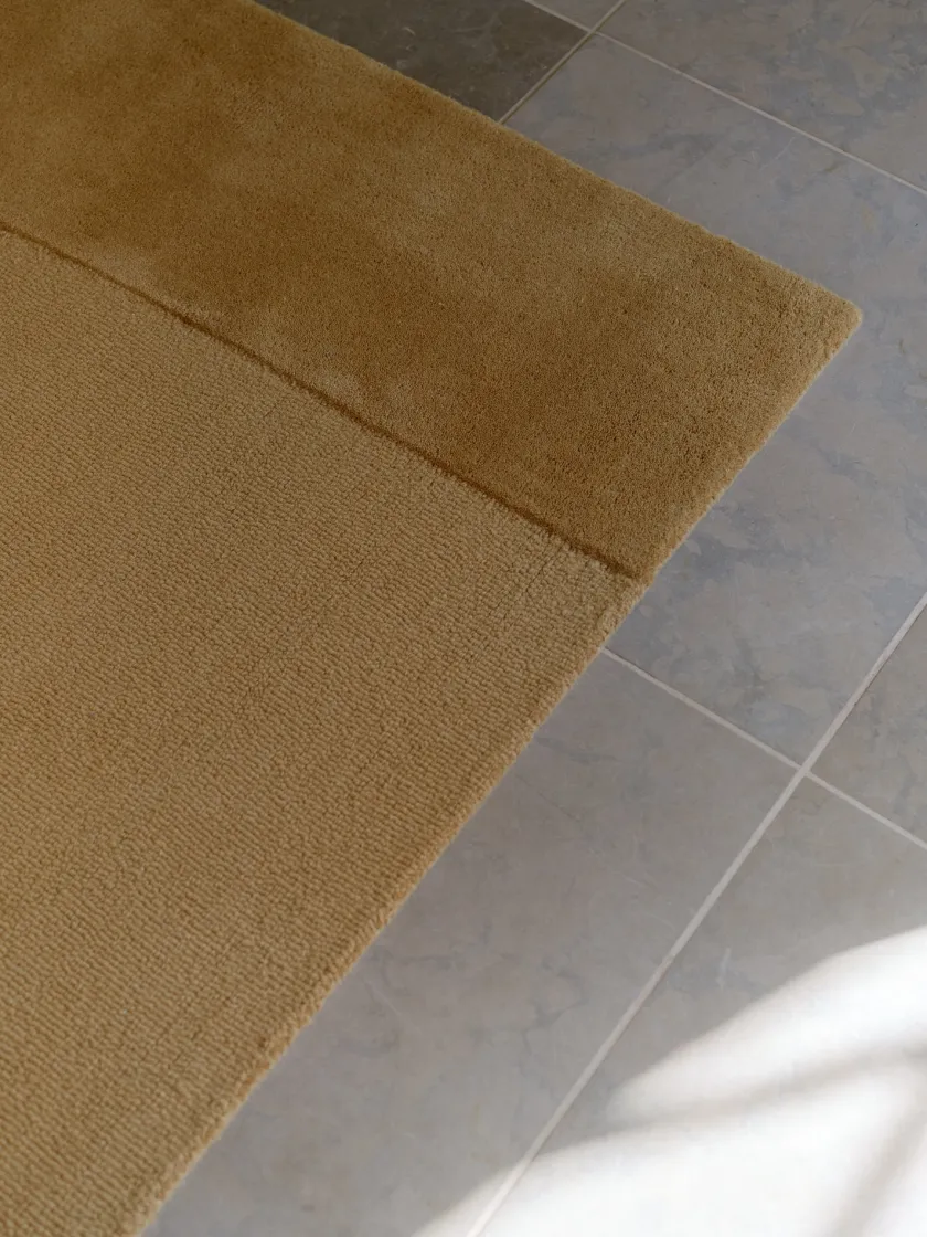 Linie Design Gulvtæpper<Split Plains Tæppe, White fra