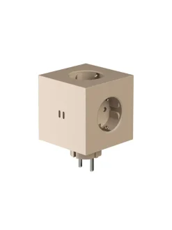 Avolt Gaver Til Hende<Square 2 Stikdåse med USB, beige fra