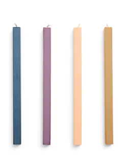 HAY Stearinlys<Square Candle 4 Stk., pastel fra