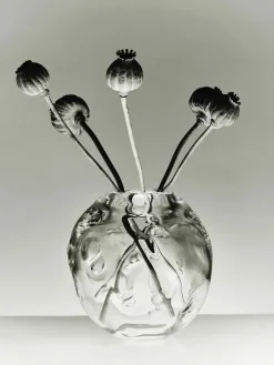 Louise Roe Vaser<S.R. Vintage Vase Deco Clear fra