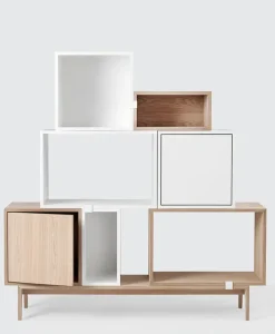 Muuto Reolsystemer|Reoler<Stacked Reol, large fra