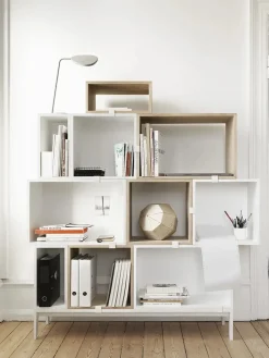 Muuto Reolsystemer|Reoler<Stacked Reol m. Låge fra