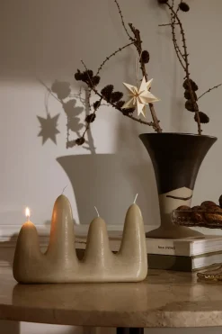 Ferm Living Stearinlys<Stala candle fra