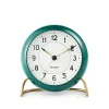 Arne Jacobsen Clocks Gaver Til Ham<Station Bordur, grøn af Arne Jacobsen