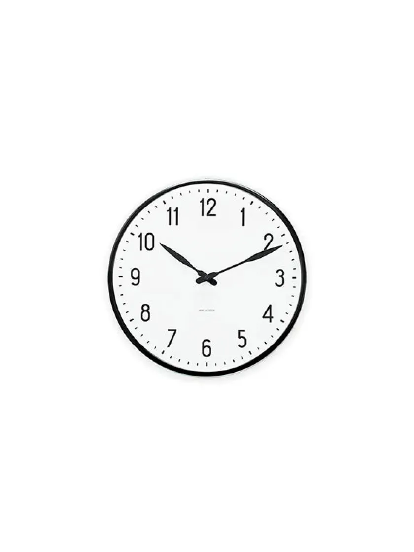 Arne Jacobsen Clocks Gaver Til Ham|Vægure<Station vægur af Arne Jacobsen (Ø: 48)