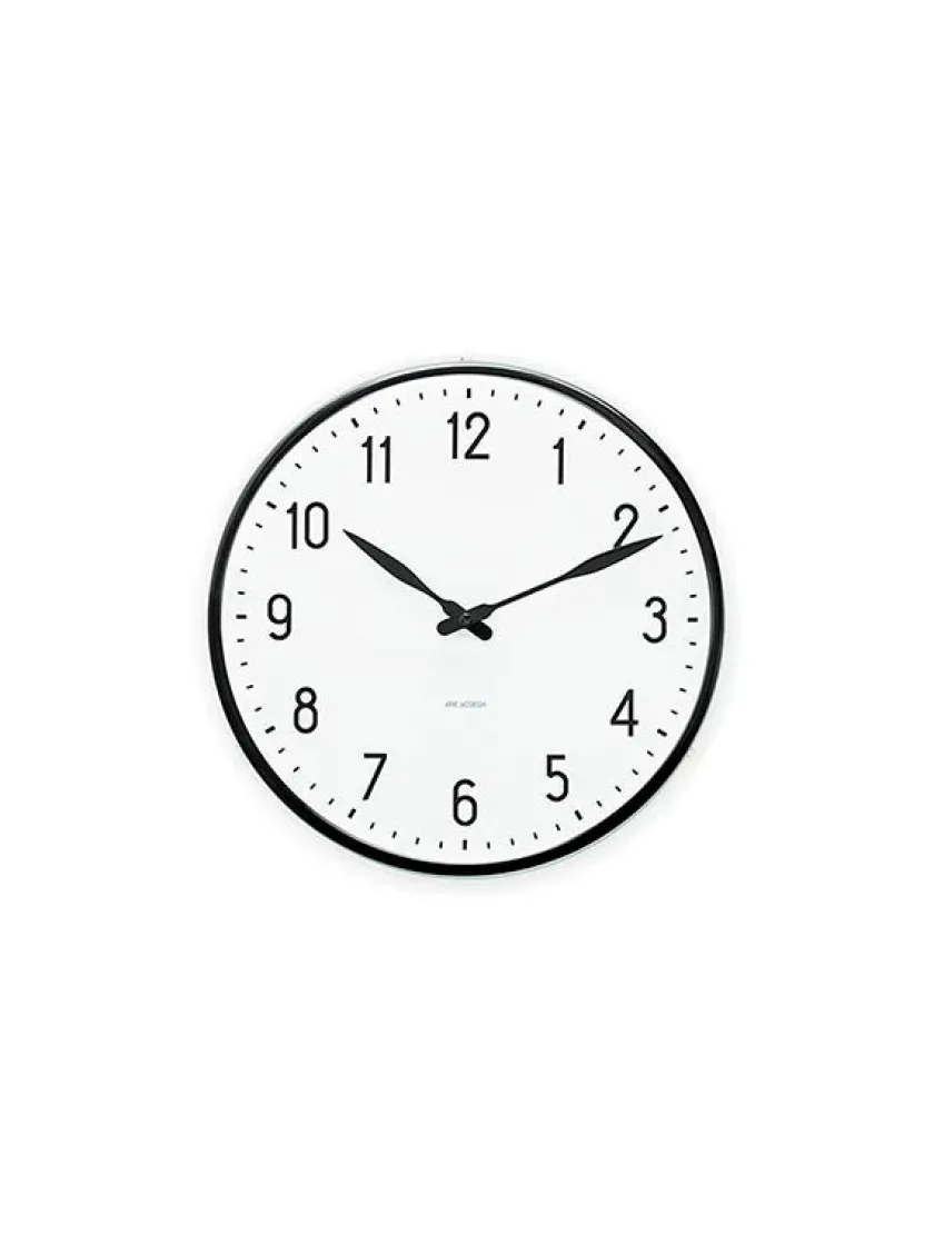 Arne Jacobsen Clocks Gaver Til Ham|Vægure<Station vægur af Arne Jacobsen (Ø: 48)