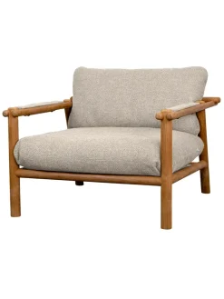 Cane-line Udendørs Loungemøbler|Havestole<Sticks Loungestol, teak fra