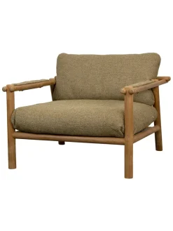 Cane-line Udendørs Loungemøbler|Havestole<Sticks Loungestol, teak fra