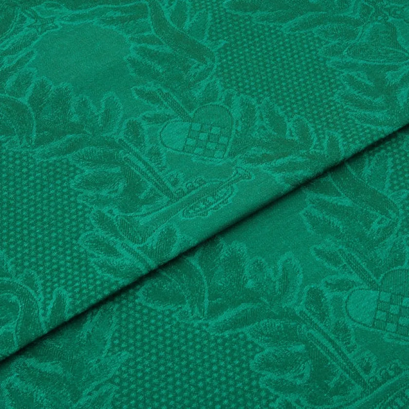 Royal Copenhagen Køkkentekstiler<Stjerne Riflet Jul dug grøn fra