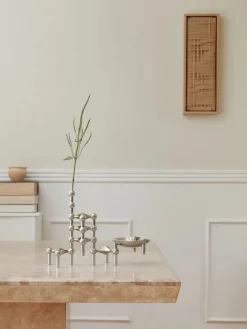 STOFF Nagel Vaser<Vase, krom fra