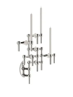 STOFF Nagel Lysestager<STOFF Vægophæng, messing fra