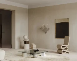 STOFF Nagel Lysestager<STOFF Vægophæng, messing fra