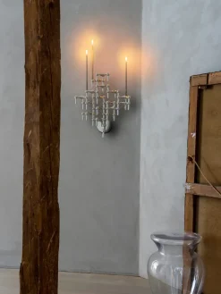 STOFF Nagel Lysestager<STOFF Vægophæng, messing fra