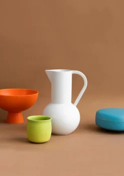 raawii Kander|Service<Strøm Kande, terracotta fra