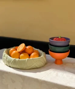 raawii Service<Strøm Skål, vibrant orange fra