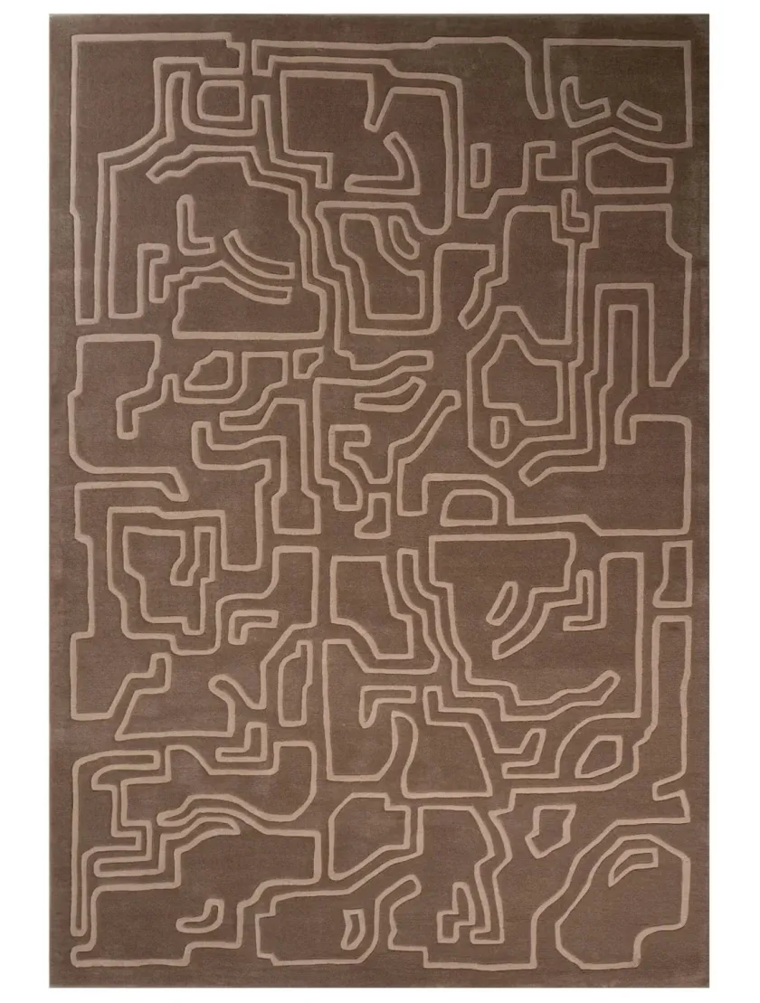 Massimo Gulvtæpper<Structures 2.0 Tæppe, Pale Rose fra