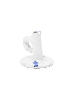 NIKO JUNE Lysestager<Studio Candlestick, white fra